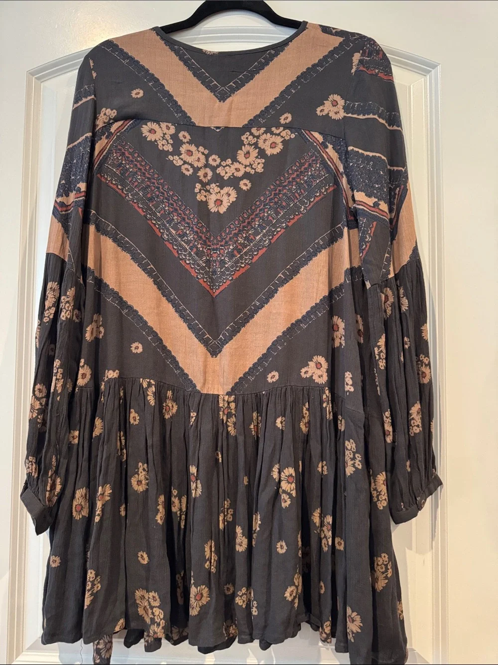 Free People From Your Heart Oversized Mini Dress